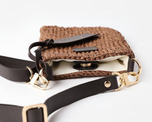 Mini-Bag - ELENI <br> braun