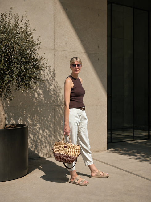 Midi-Bag - MILA <br> sand-braun