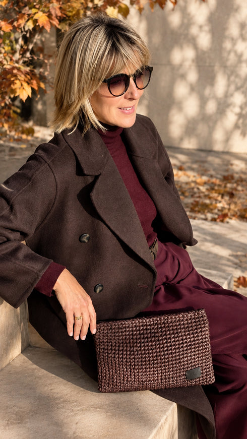 Clutch - NALA Autumn Edition <br> dunkelbraun